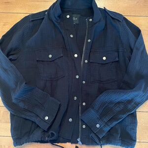 Rails Collins Organic Cotton Jacket in Black (Size S)